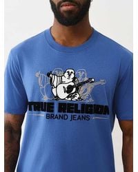 TRUE RELIGION - Triple Buddha T-shirt - Lyst