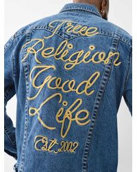 True Religion - Jimmy Rope Stitch Jacket - Lyst