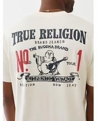 TRUE RELIGION - World Tour Logo T-shirt - Lyst