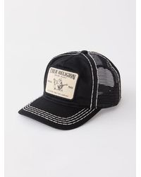 True Religion - Big T Trucker Hat - Lyst