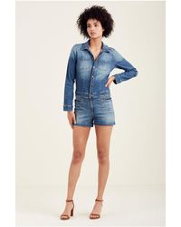 true religion utility jumpsuit