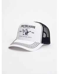 True Religion - Buddha Trucker Hat - Lyst