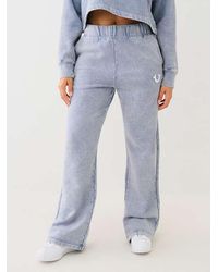 TRUE RELIGION - Vintage Wash Horseshoe Logo Sweat Pant - Lyst