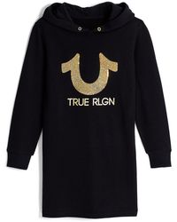 true religion hoodie dress