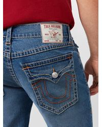 【TRUE RELIGION】★ジーンズ★ MIKEY BIG T FLAP DRAGON 32IN True Religion Mikey Big T Flap Jean Dragon 32in in Blue | Lyst