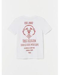 True Religion - Boys Buddha Logo Tee - Lyst