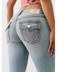 TRUE RELIGION - Becca Mid Rise Super T Bootcut Jean - Lyst