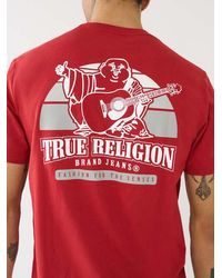 True Religion - Buddha Sunrise Logo Tee - Lyst