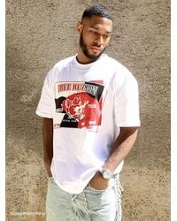 True Religion - Heavyweight Torn Logo T-shirt - Lyst