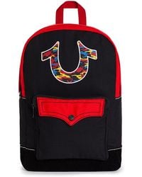 true religion backpack red