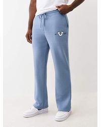 True Religion - Sunrise Horseshoe Straight Leg Sweatpant - Lyst
