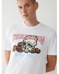 True Religion - True Skull Tee - Lyst