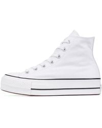 Converse Sneaker Platform Chuck Taylor Lift Bianco - White