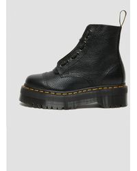 Dr. Martens Leather Dr. Martens Molly Womens Green Glitter Boots | Lyst
