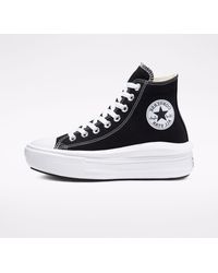 chuck taylor platform black