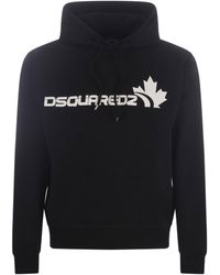 DSquared² - Felpa hoodie 2 - Lyst
