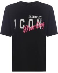 DSquared² - T-shirt 2 Darling - Lyst