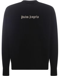 Palm Angels - Maglia "Classic Logo" - Lyst