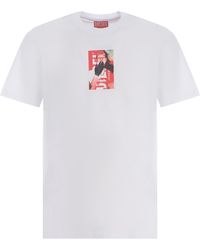 DIESEL - T-shirt T-Just-n11 - Lyst