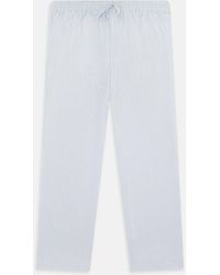 Turnbull & Asser - Blue Multi Pinstripe Pyjama Trousers - Lyst