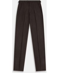 Turnbull & Asser - Brown Henry Trousers - Lyst