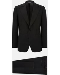 Turnbull & Asser - Black Single Breasted Dinner Suit - Lyst