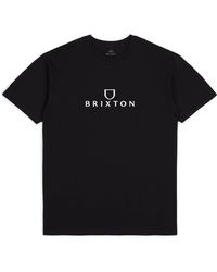 Brixton Alpha Thread T-shirt - Black