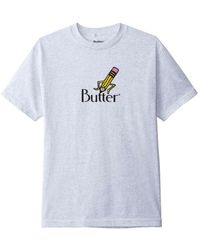 Butter Goods Pencil Logo T-shirt - Grey