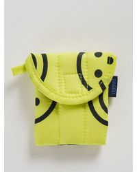 BAGGU The Puffy Earbuds Case Yellow Happy - Multicolour