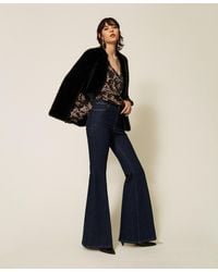 Twinset - Five-Pocket Flared Jeans - Lyst
