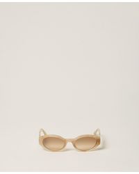 Twinset - Ovale Sonnenbrille Aus Acetat - Lyst