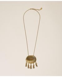 Twinset - Necklace With Shell Pendant - Lyst