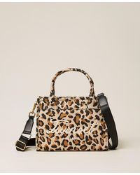 Twinset - Canvas Shopper Bag - Lyst