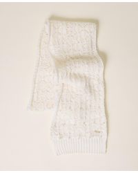 Twinset - Knit Scarf With Pearls - Lyst