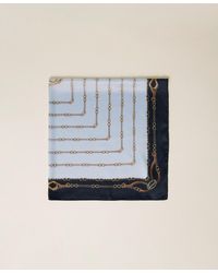 Twinset - Foulard With Chain Print - Lyst