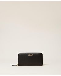 Twinset - Zip Around Leather Wallet - Lyst