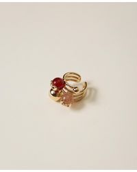 Twinset - Ring With Multicolour Stones - Lyst