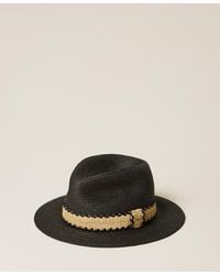 Twinset - Straw-Effect Hat - Lyst