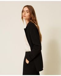 Twinset - Knit Jacket With Sequins - Lyst