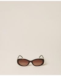 Twinset - Oval-Shaped Acetate Sunglasses - Lyst