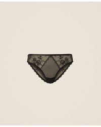 Twinset - Floral Tulle Briefs - Lyst