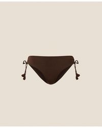 Twinset - Bikini Bottoms With Crochet Detail - Lyst