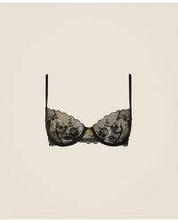 Twinset - Underwired Floral Tulle Bra - Lyst