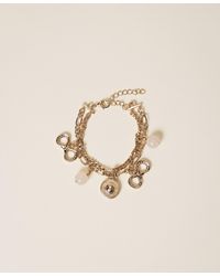 Twinset - Multi-Strand Bracelet With Charms - Lyst