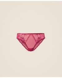 Twinset - Floral Tulle Briefs - Lyst