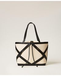 Twinset - Canvas Shopper Bag - Lyst