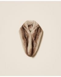 Twinset - Faux Fur Stole - Lyst