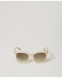 Twinset - Geometric Sunglasses - Lyst