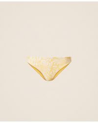 Twinset - Botanical Print Bikini Bottoms - Lyst