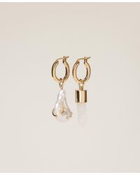 Twinset - Asymmetric Earrings With Pendants - Lyst